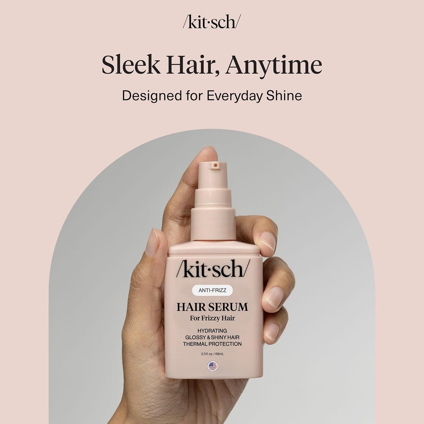 Kitsch_Frizz_Control_Hair_Serum_-_Lightweight_Anti_Frizz_Serum_for_Curly_Hair_with_Heat_Protection_|_Adds_Glossy_Shine,_Smooths_Flyaways_&_Safe_for_Color_Treated_Hair_-_2.3oz