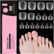 6-4-Square Short 192pcs (Toe Nail Tips)