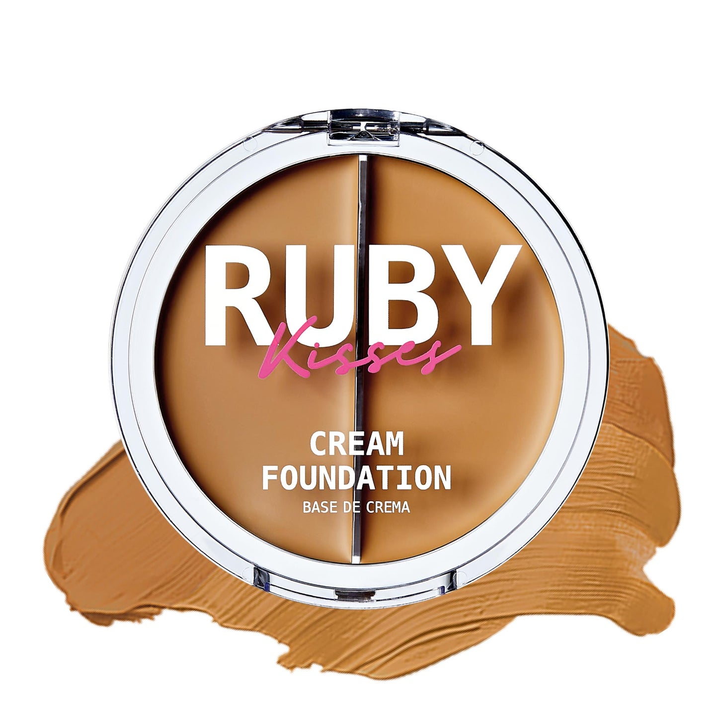 Ruby Kisses 3D Face Creator Cream Foundation &amp;amp; Concealer, 12 Hours Long Lasting, Medium to Full Coverage, Non-Greasy, Ideal for Makeup &amp;amp; Contour Palette (Level 7)