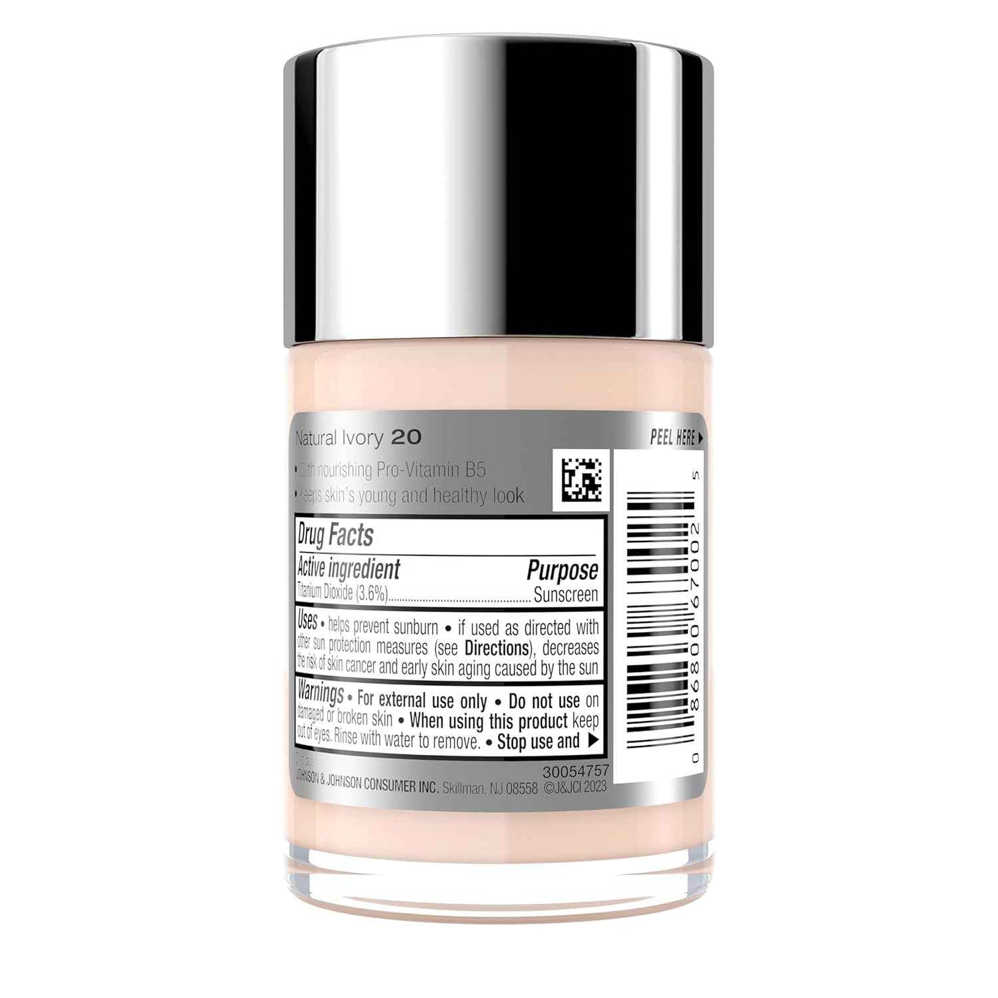 Neutrogena Healthy Skin Liquid Foundation Makeup with Broad Spectrum SPF 20 Sunscreen, Lightweight, Medium Coverage Makeup with Sunscreen and Pro-Vitamin B5