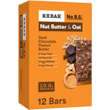 RXBAR Nut Butter and Oat Protein Bars, Protein Snacks, Snack Bars, Dark Chocolate Peanut Butter