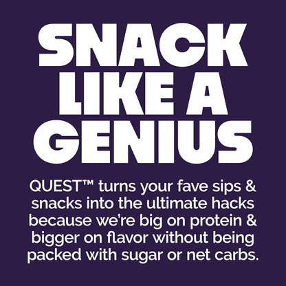 Quest Nutrition Bake Shop, Chocolate Frosted Donuts, 14g Protein, Less than 1g Sugar, Protein Snack, Low Sugar