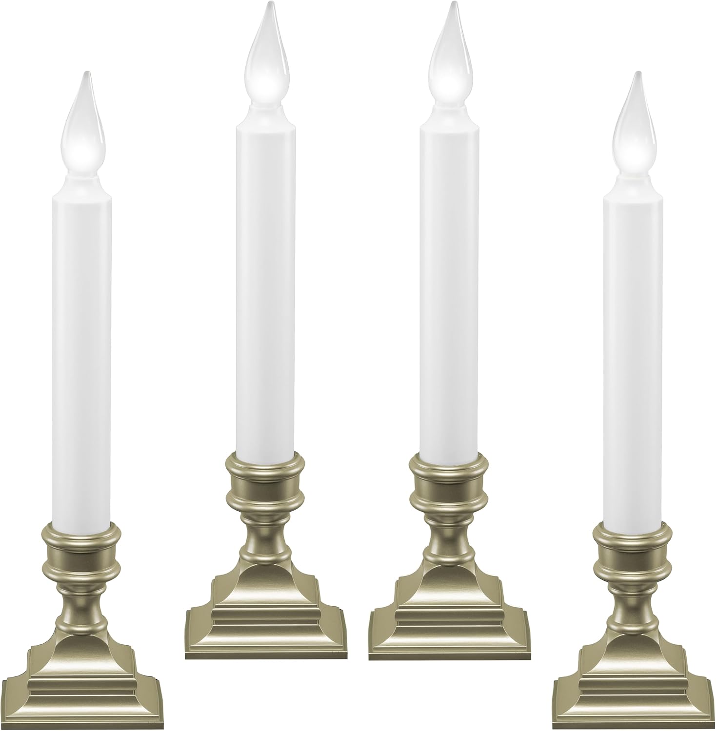612_Vermont_LED_Battery_Operated_Window_Candles_with_Timer,_Bright_Hot_Spot,_VT-1506P-4_(Pack_of_4,_Pewter)
