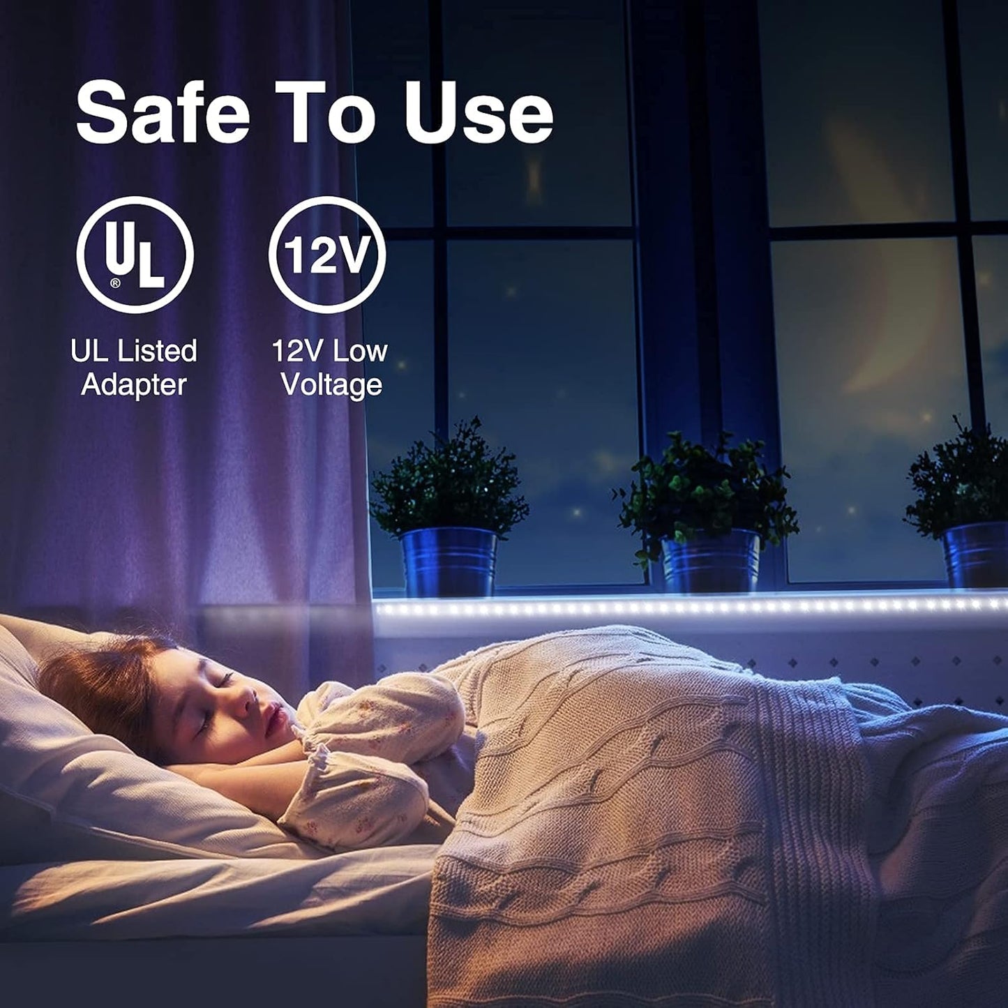 Onforu_LED_Light_Strip,16.4ft/32.8FT_Dimmable_LED_Tape_Light,_6000K_Daylight_White/Warm_White_Strip_Lighting,_300_LEDs_Flexible_Vanity_Mirror_Light,_5M_12V_Ribbon_Rope_Light_for_Bedroom,_Under_Cabinet,Kitchen,Christams