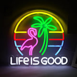 JFLLamp Crs LIGHT Neon Signs for Wall Decor Neon Lights for Bedroom Led Signs Suitable for Man Cave Bar Pub Restaurant Christmas Birthday Party Gift Led Art Wall Decorative Crs Light Bar Sign, 5V Usb Power, 17*11 Inch(Azure+red+white）