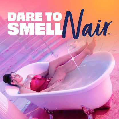 Nair_Sensitive_Formula_Shower_Cream,_Quick_and_Easy_Hair_Removal_Cream_with_Coconut_Oil_and_Vitamin_E_for_Body,_12_oz  