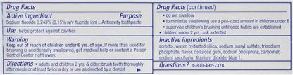 Crest Fluoride Anticavity Toothpaste, Prevents Cavities Before They Start