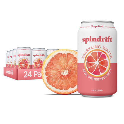 Spindrift Sparkling Water, Made with Real Squeezed Fruit, 12 Fl Oz Cans