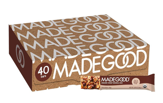 MadeGood_Chocolate_Chip_Granola_Bars,_40_Count_(0.85oz_Each)_Contains_Nutrients_from_Vegetables,_Gluten_Free_Snacks