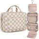 Medium - Khaki Checkerboard