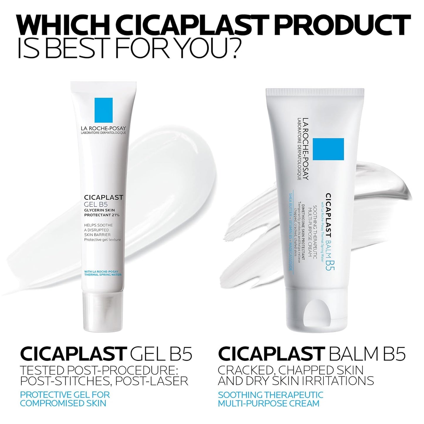 La_Roche-Posay_Cicaplast_Gel_B5,_Protective_Repair_Gel_for_Cracked,_Chapped_Skin_with_Madecassoside_and_Glycerin,_Tested_Post-Procedure,_Post-Stitches,_Post-Laser,_1.35_Fl_Oz