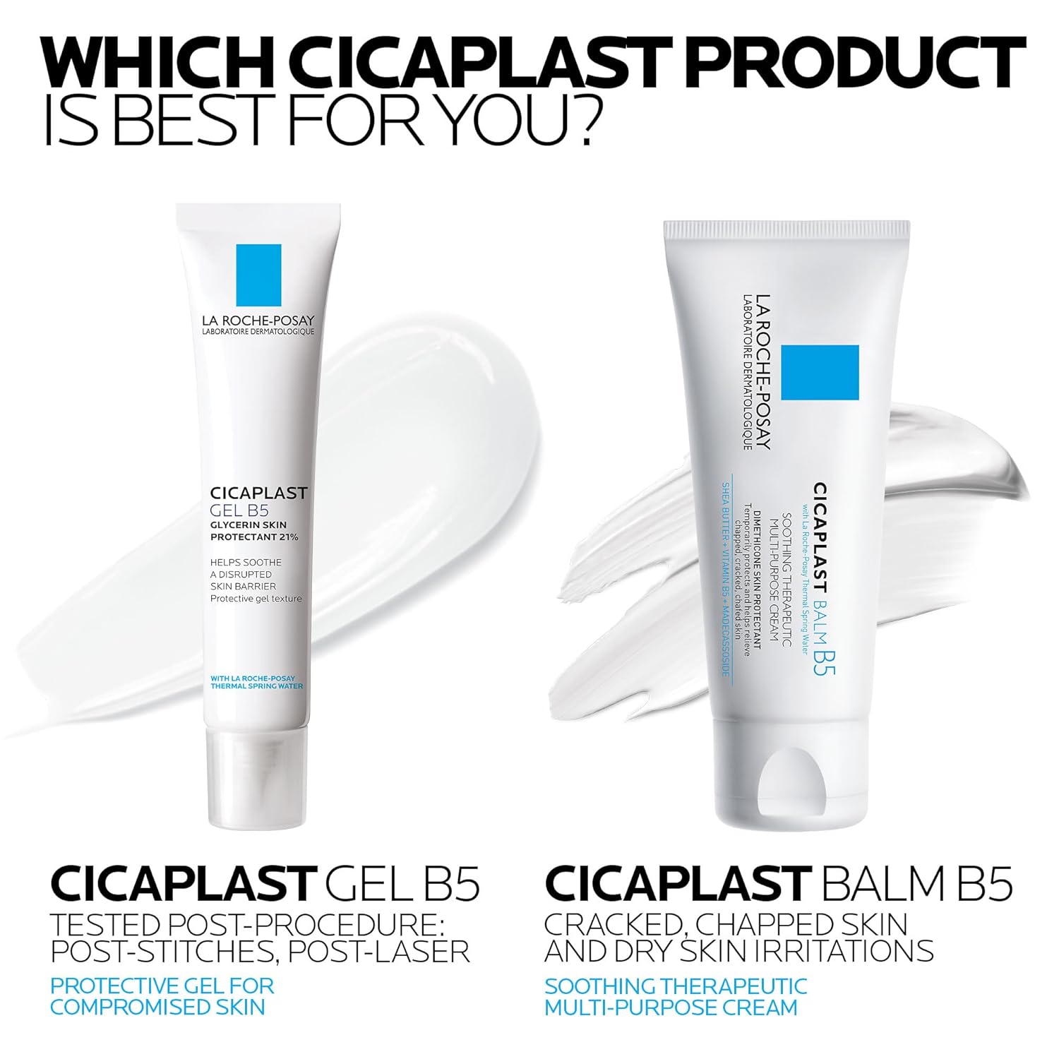 La_Roche-Posay_Cicaplast_Gel_B5,_Protective_Repair_Gel_for_Cracked,_Chapped_Skin_with_Madecassoside_and_Glycerin,_Tested_Post-Procedure,_Post-Stitches,_Post-Laser,_1.35_Fl_Oz