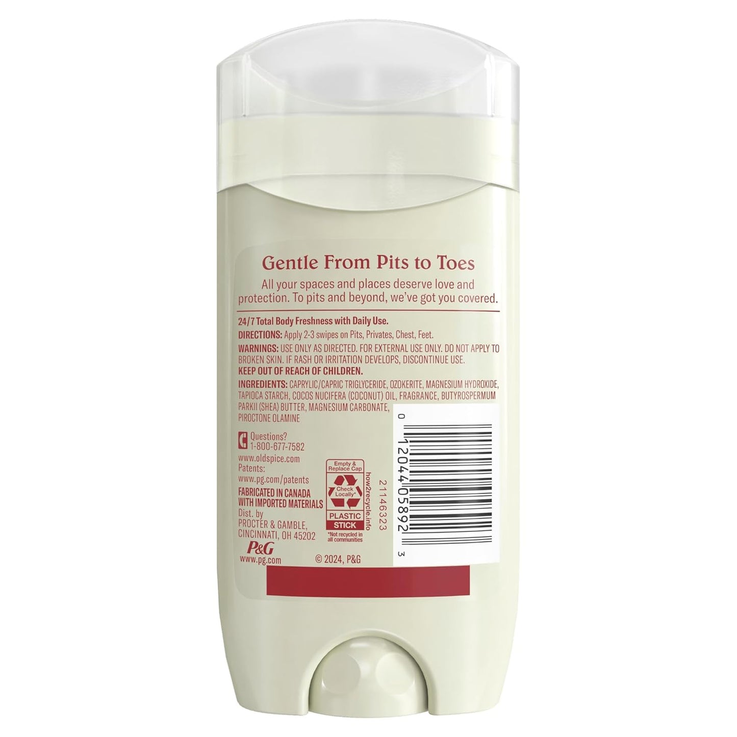 Old_Spice_Whole_Body_Deodorant_Stick_for_Men,_Aluminum_Free,_Vanilla_+_Shea_Scent,_24/7_Odor_Protection,_24/7_Lasting_Freshness,_Dermatologist_Tested,_Gentle_on_Skin,_Safe_to_Use_All_Over,_3.0_oz
