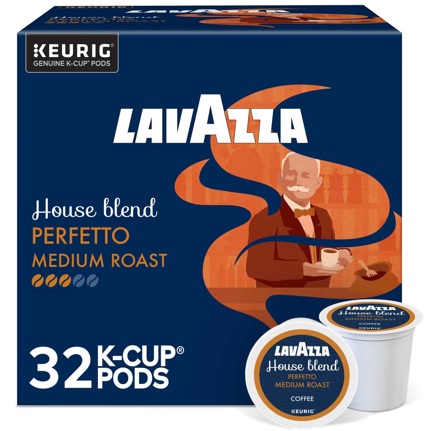 Lavazza Favorites Collection, Single Serve Keurig® K-Cup® Pods, Light and Medium Roast Coffees