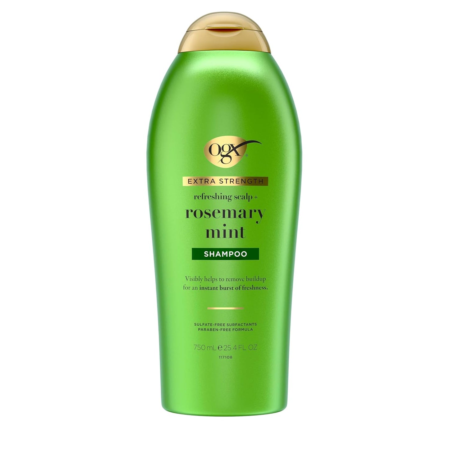OGX_Extra_Strength_Refreshing_Scalp_+_Rosemary_Mint_Shampoo,_Clarifying_Shampoo_for_Oily_Hair_Helps_Remove_Oil_&_Residue_to_Clear_Away_Buildup,_Sulfate-Free_Surfactants,_25.4_fl._oz