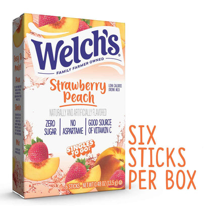 Welch's Singles To Go Water Drink Mix - Powder Sticks, 0.48 Ounce (Pack of 12)