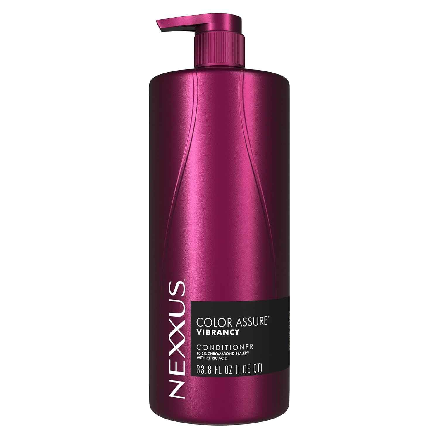 Nexxus Color Assure Conditioner for Vibrancy for Color Treated Hair Powered by Chromabond Sealer with Citric Acid