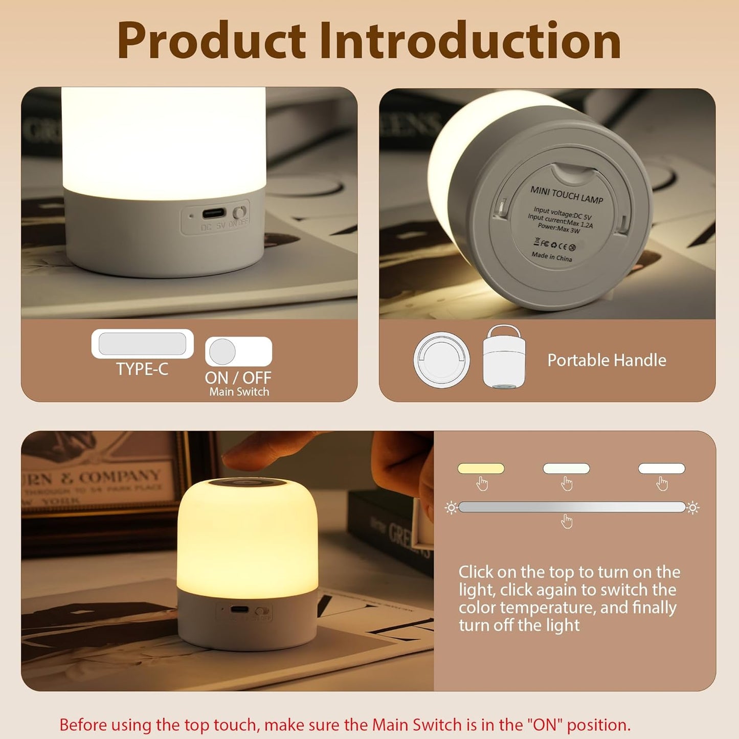 Portable_Baby_Night_Light,3_Colours_Egg_Light_for_Nursery,Rechargeable_Night_Light_for_Kids,Small_Cordless_Table&Bedside_Lamp,Eye_Caring_Dimmable_LED_Touch_Lamp_for_Toddler,Girl,Boy,Nursing