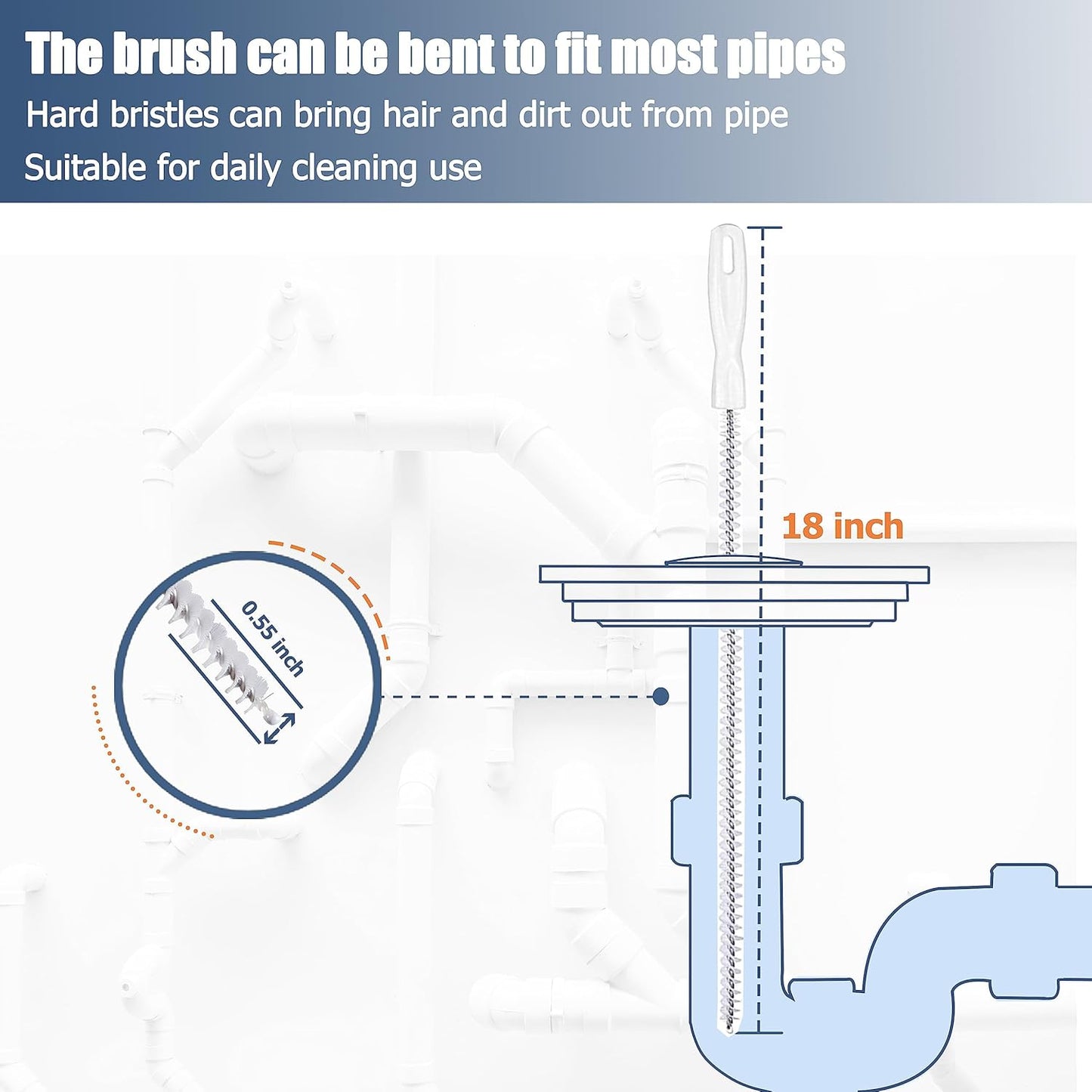 35.5inch_Drain_Clog_Remover(1pcs),_25inch_Drain_Snake_Hair_Remover(6pcs)_＆_Cleaning_Brush(2pcs),_Hair_Catcher_Drain_Auger_Cleaner_Tool_Set_For_Toilet,_Kitchen_Sink,_Bathroom_Tub,_Sewer,_9_Pack