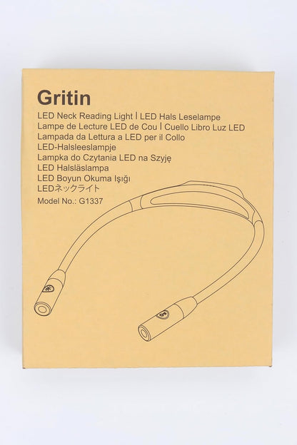 Gritin_LED_Neck_Reading_Light,Book_Light_for_Reading_in_Bed-Eye_Caring_3_Colors,_Dimmable_Brightness,_Bendable_Arms,_80+Hrs_Runtime,_Neck_Round_Design,_Comfortable_&Lightweight_for_Crafting,_Knitting
