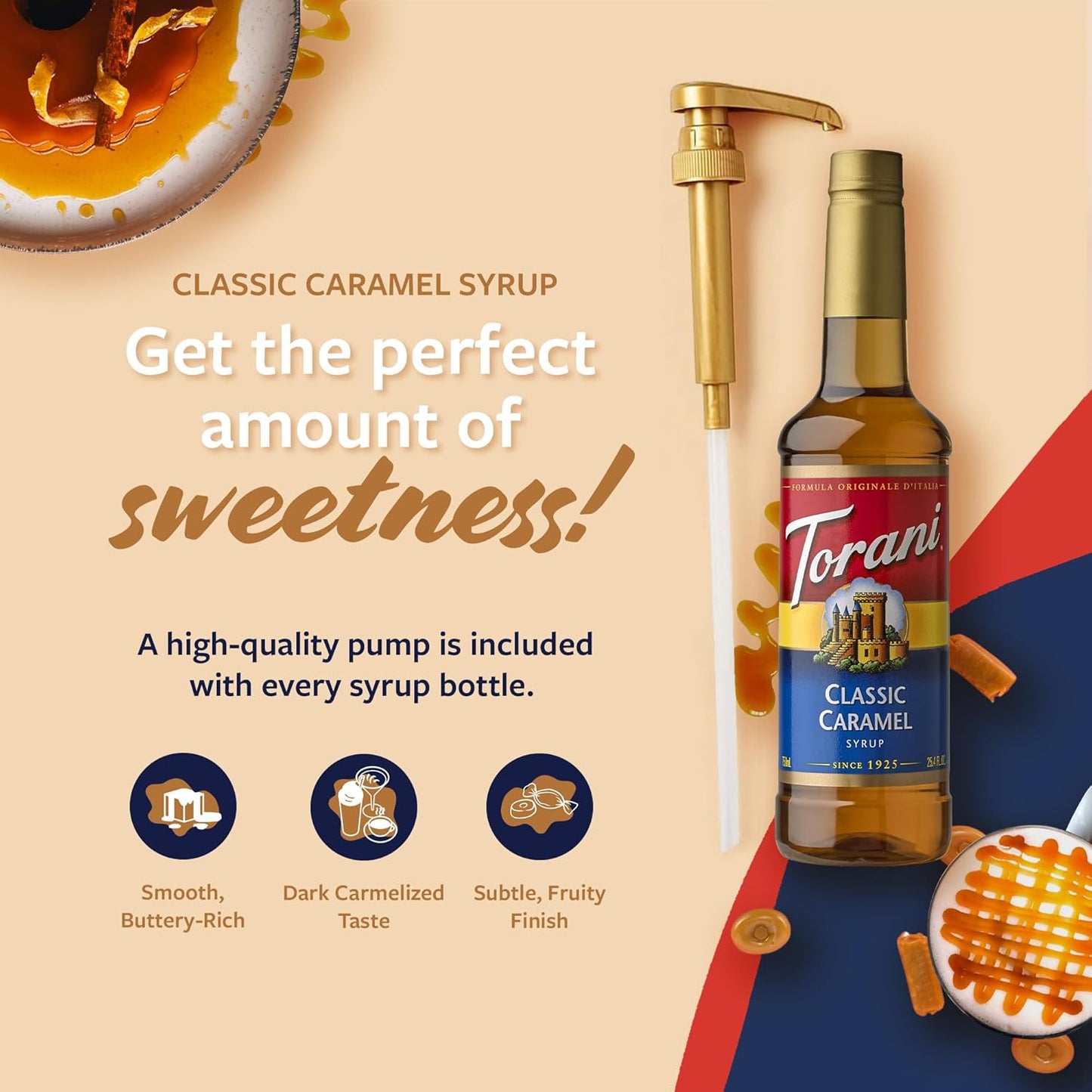Torani_Coffee_Syrup,_Classic_Caramel_Flavored_Syrup_for_Drinks,_Pump_Included,_25.4_Fl_Oz