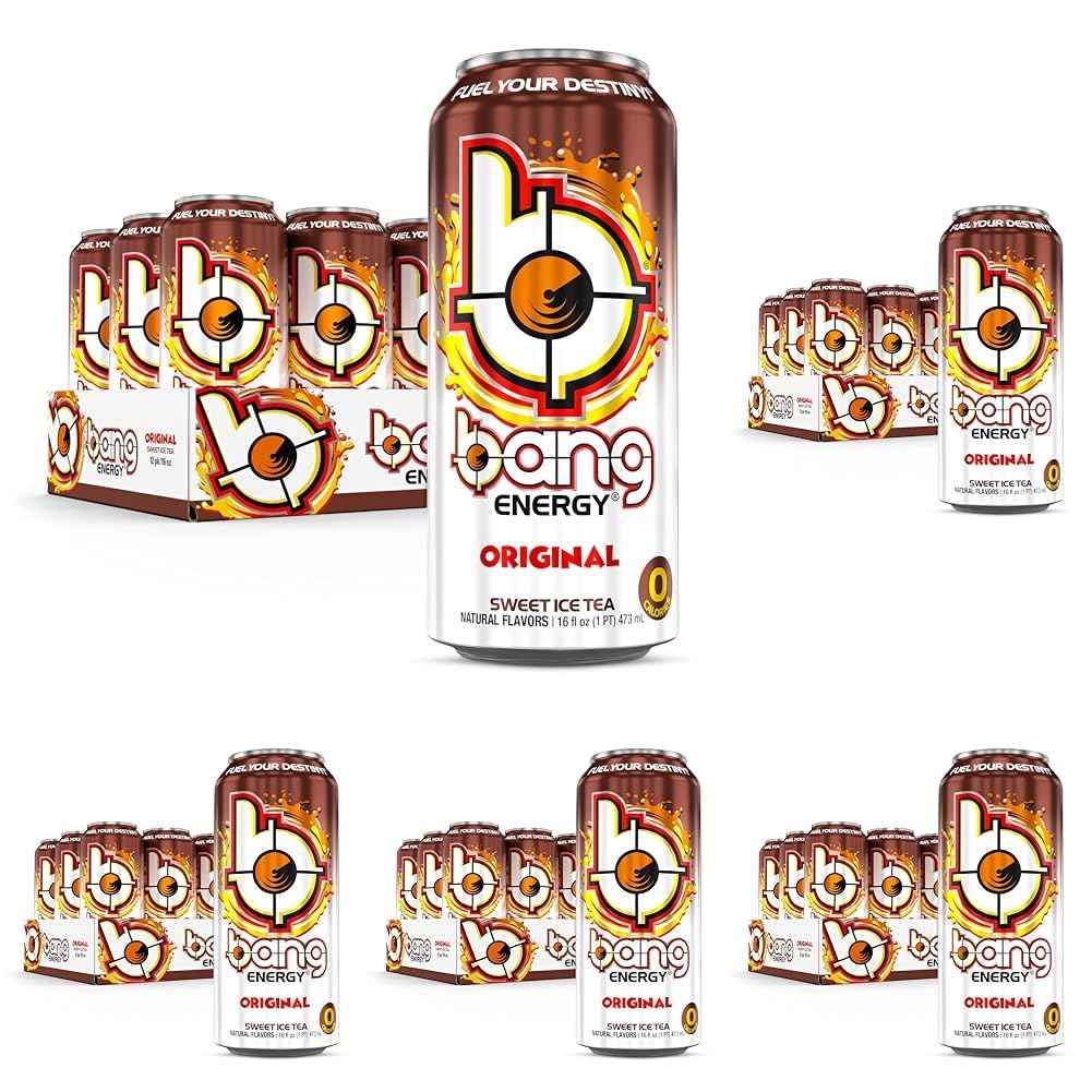 Bang Energy, Sugar-Free Energy Drink, 16-Ounce