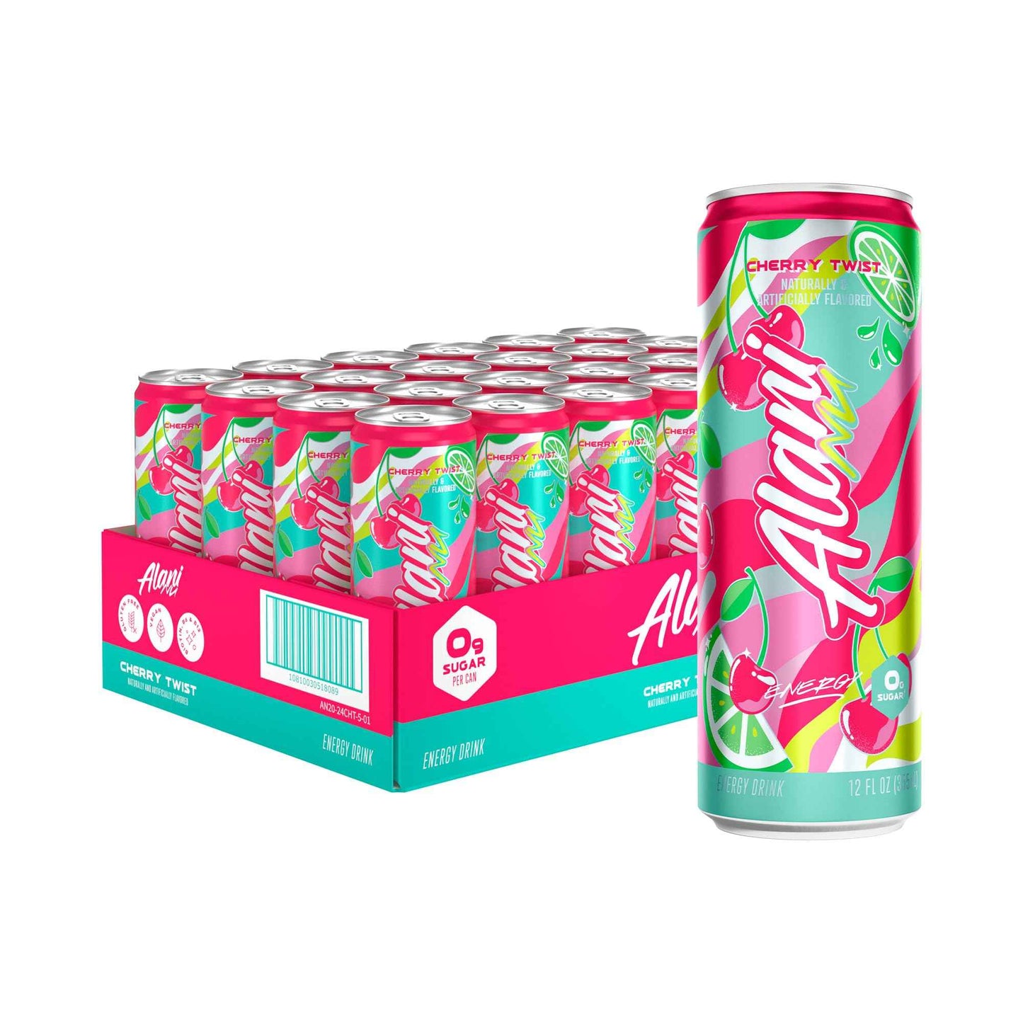 Alani Nu, Sugar Free, Low Calorie Energy Drinks, 200mg Caffeine, Biotin, B Vitamins, Zero Sugar, 10 Calories