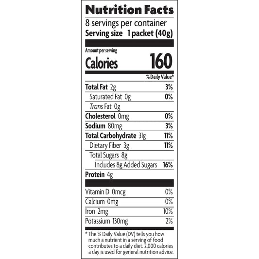 Nature's_Path_Organic_Brown_Sugar_Maple_Instant_Oatmeal,_11.3_oz_(Pack_of_1),_Gluten_Free,_Non-GMO