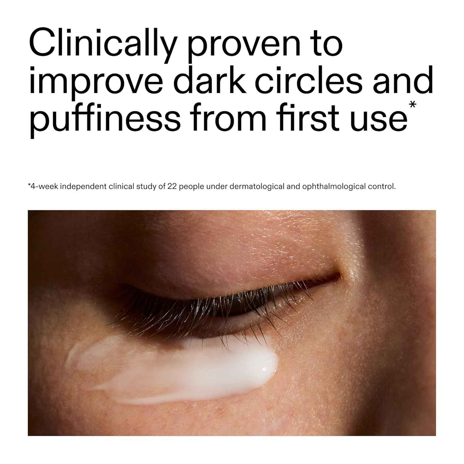 The INKEY List Caffeine Eye Cream, Reduce Eye Puffiness and Dark Circle, Blur Fine Lines, 0.5 fl oz