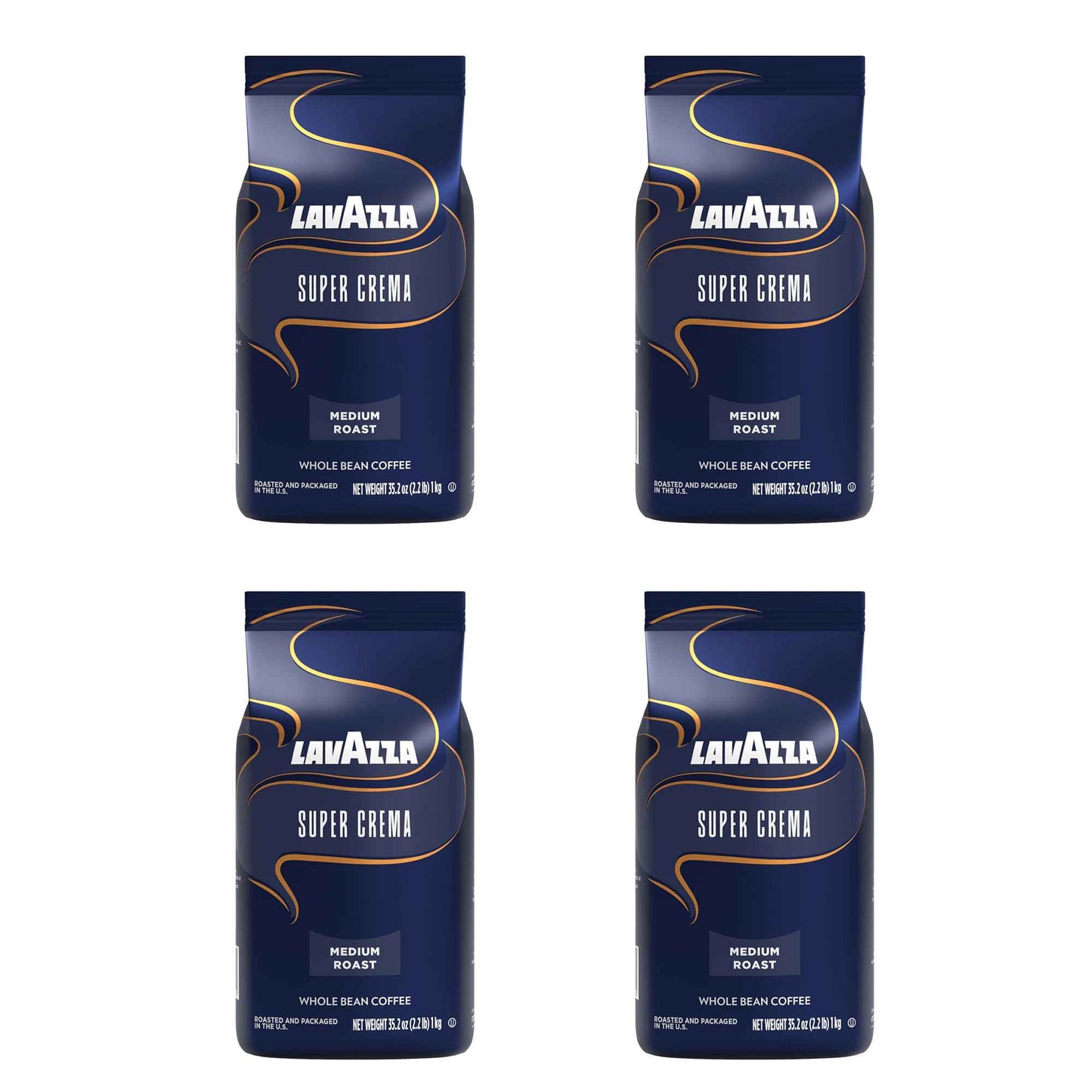 Lavazza Whole Bean Coffee, Medium Espresso Roast, Arabica and Robusta Blend