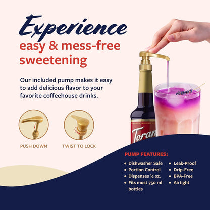 Torani_Coffee_Syrup,_Lavender_Flavored_Syrup_for_Drinks,_Pump_Included,_25.4_Fl_Oz