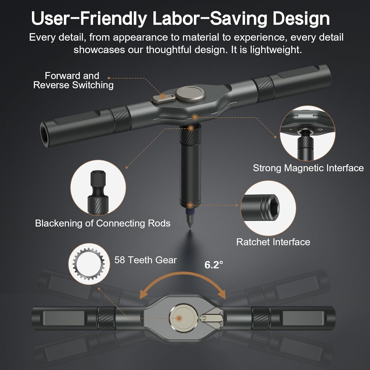 42_in_1_Magnetic_Screwdriver_Set,_DIY_Ratchet_Screwdriver_Set,_Multi_Bit_Magnetic_Drive_Set_with_Detachable_Ratchet_Handle,_Portable_Compact_Repair_Tool_Kit_for_Furniture_Computer_Bicycle_Gray