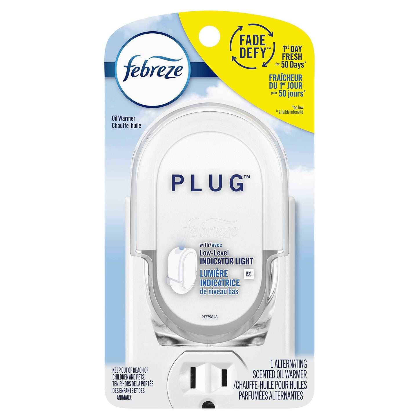Febreze Odor-Fighting Fade Defy PLUG Air Freshener Refill
