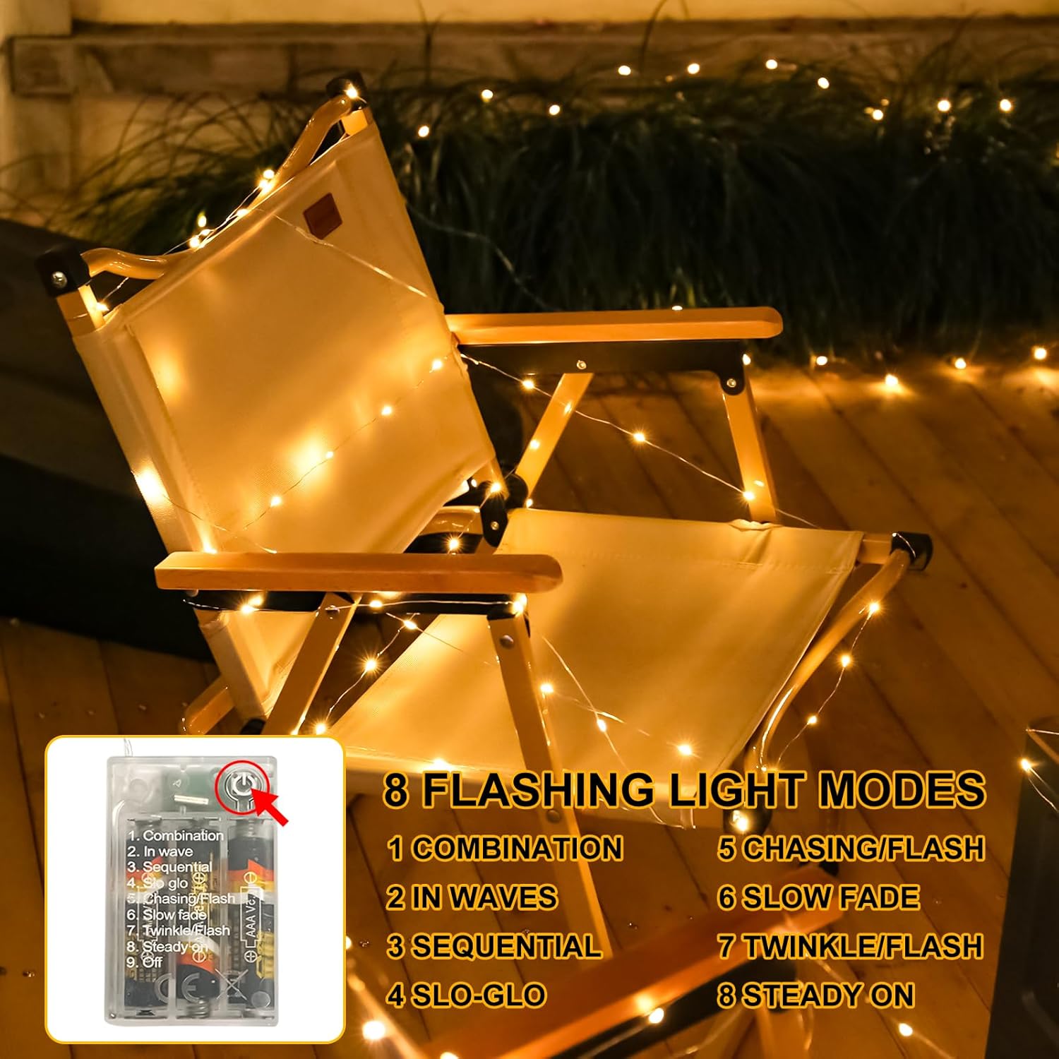 Fairy_Lights_Battery_Operated,_8_Modes_&_Auto_Timer,_Warm_White_16FT_50Led_Mini_Twinkle_Silver_Wire_Mason_Jar_Lights,_Waterproof_Starry_Firefly_for_Parties_(1/2/4_Pack)
