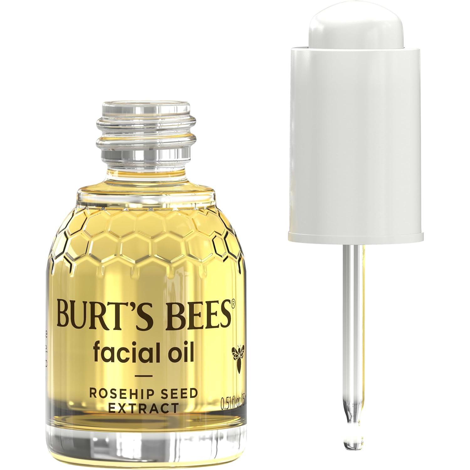 Burt's_Bees_Gua_Sha_Face_Oil_With_Rosehip_Seed_Extract,_Reduces_Appearance_of_Fine_Lines_and_Wrinkles,_Use_with_Ice_Roller_&_Facial_Tools,_Natural_Origin_Skin_Care,_0.51_fl._oz.