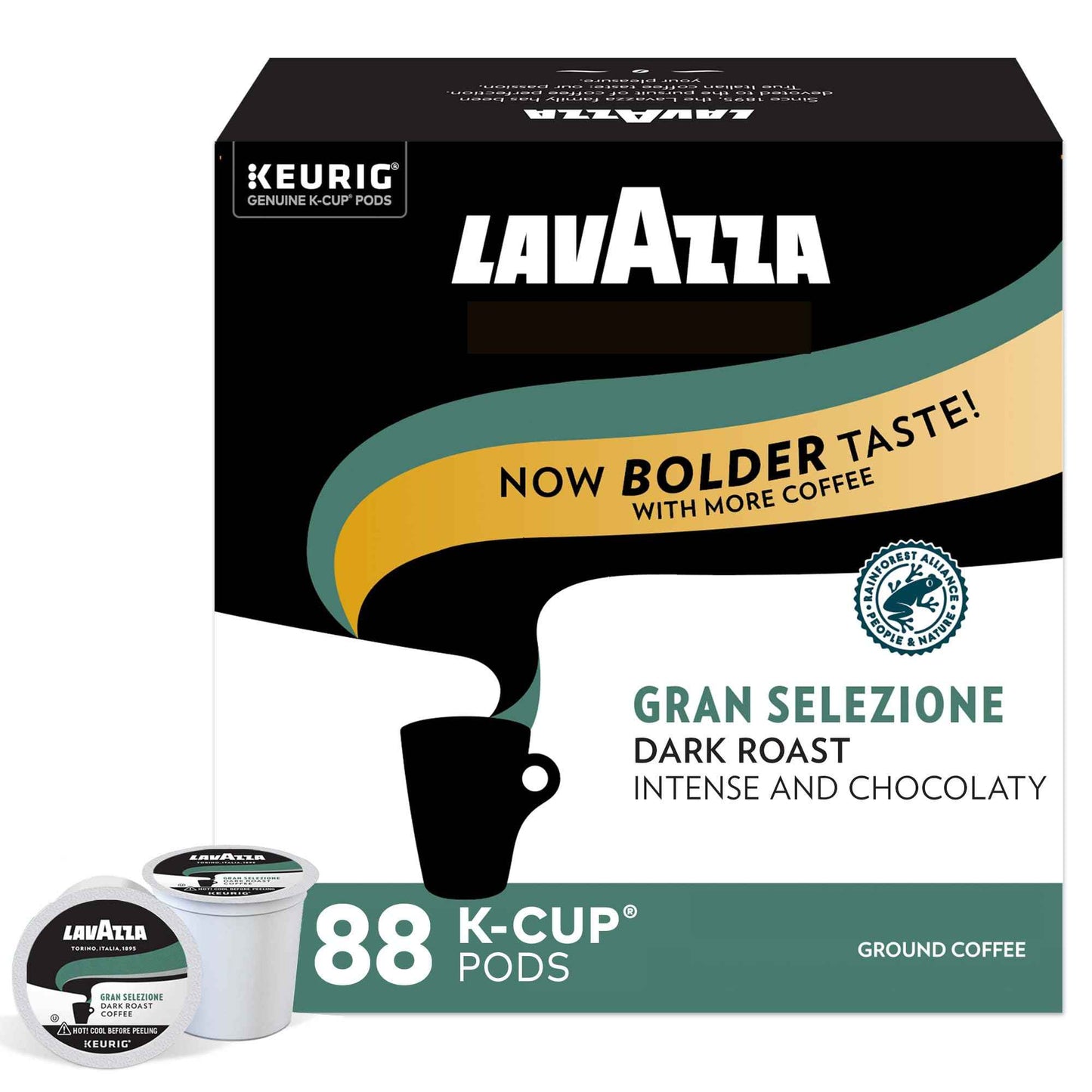 Lavazza Favorites Collection, Single Serve Keurig® K-Cup® Pods, Light and Medium Roast Coffees