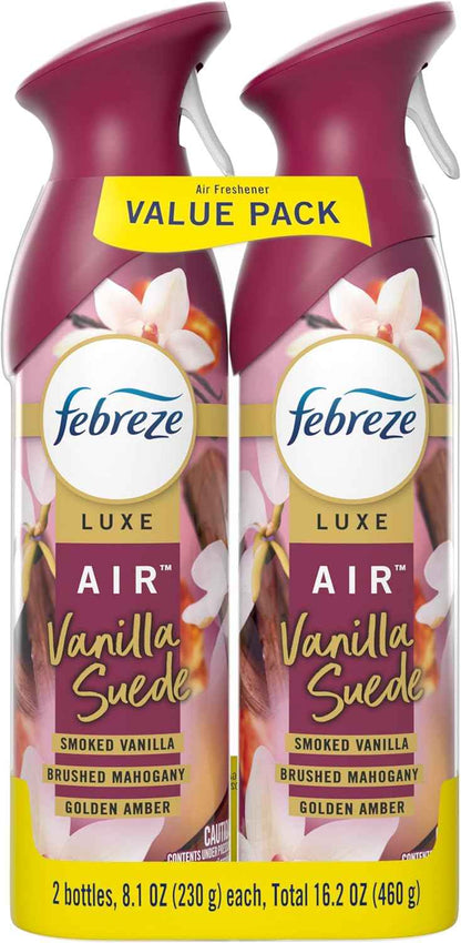 Febreze Air Mist, Air Freshener Spray, Odor Fighting Room Spray, Deodorizer for Home Bathroom Kitchen Office Apartment Dorm Room Classroom