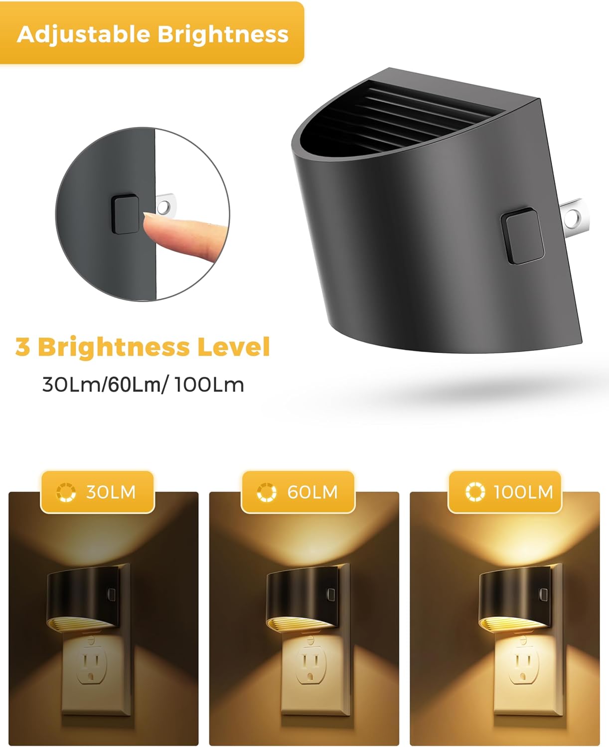 L_LOHAS_LED_Night_Lights_Plug_into_Wall_2_Pack,_Dusk_to_Dawn_Sensor_Nightlight,_Brightness_Adjustable