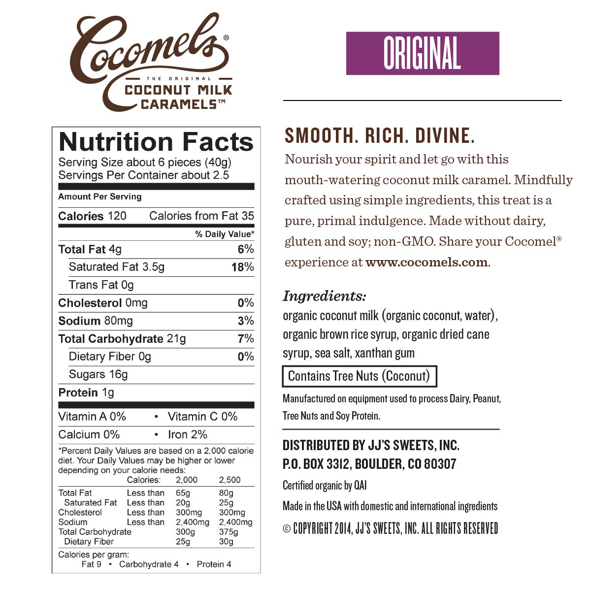 Cocomels_Coconut_Milk_Caramels,_Original_Flavor,_Organic,_Dairy_Free,_Vegan,_Gluten_Free,_Non-GMO,_No_High_Fructose_Corn_Syrup,_Kosher,_Plant_Based,_Individually_Wrapped_Candy,_(1_Pack)