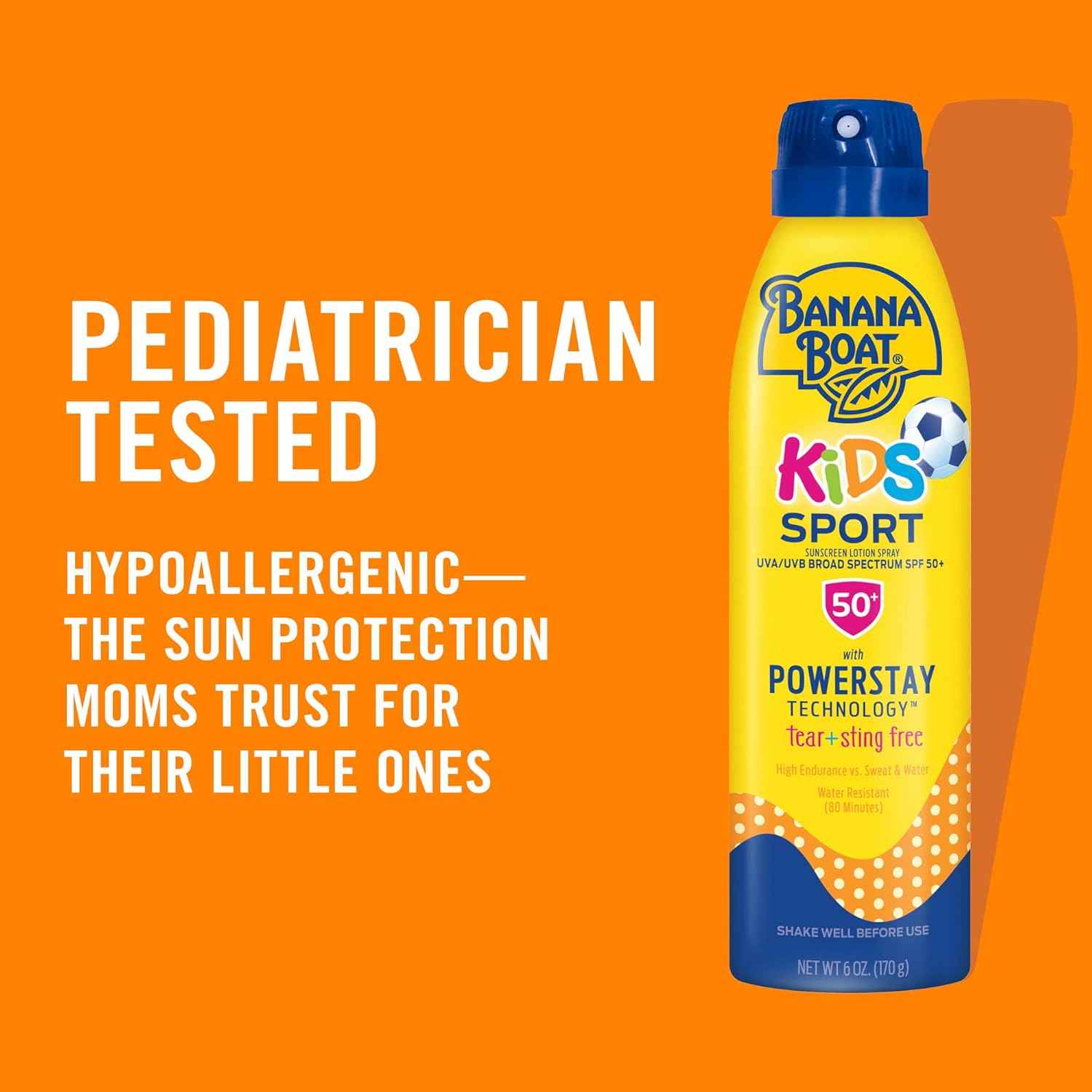 Banana Boat Sport Kids Sunscreen Spray | Spray Sunscreen for Kids, Childrens Sunblock, Oxybenzone Free