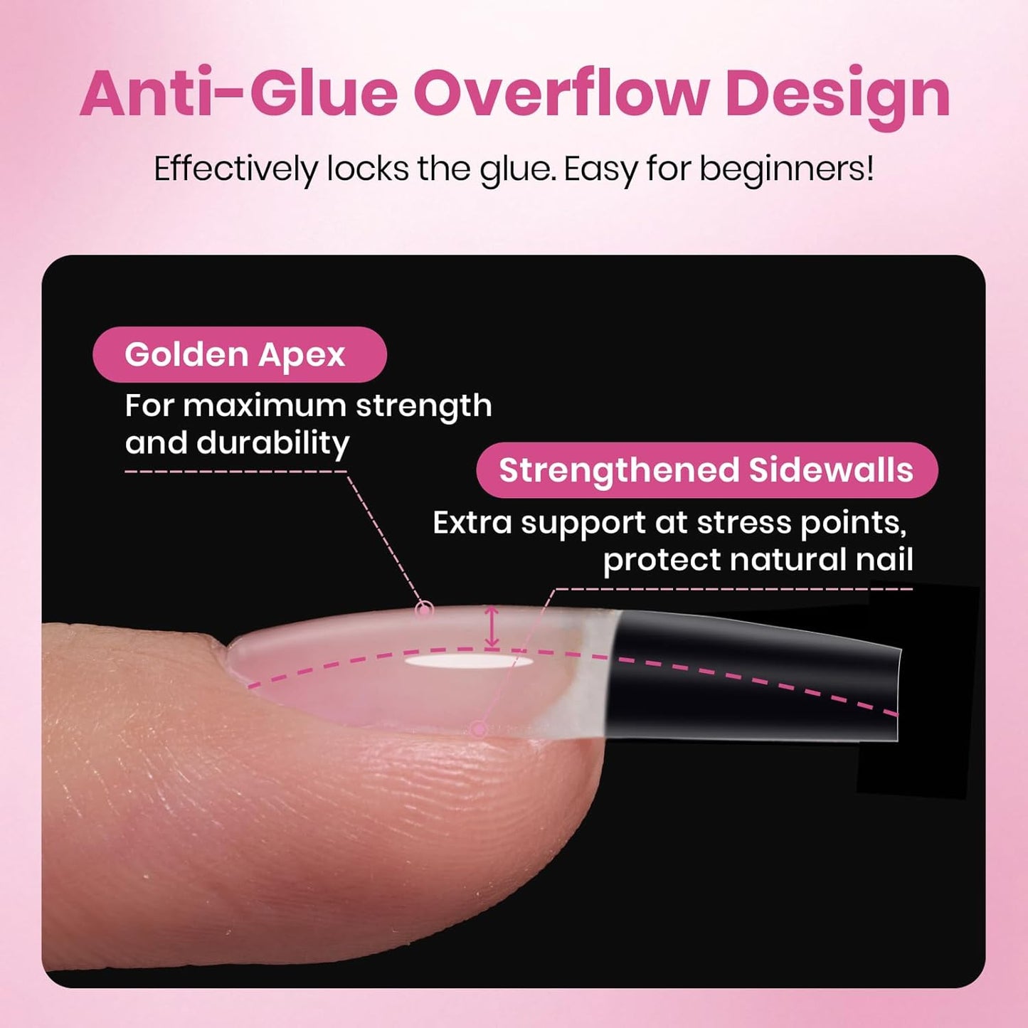 Beetles_Gel_Nail_Tips_Flat-X_-_Coffin_Medium,_320pcs_16_Sizes,_Pre-Etched_Half_Matte_Full_Cover_Soft_Acrylic_Press_on_False_Nail_Extension_Tips_Easy_DIY_Salon_Art_for_Flat_&_Natural_Nail_Beds