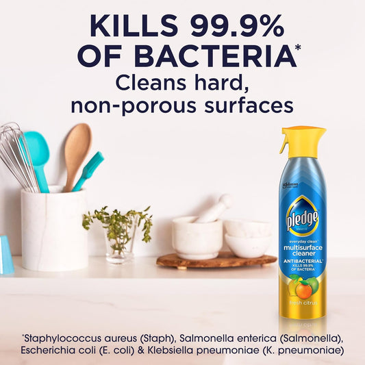 Pledge_Antibacterial_Multisurface_Cleaner_Spray,_Wood_Furniture,_Stainless_Steel,_and_Electronics_Cleaner,_Sanitizes_as_Cleans,_Remove_Dust_and_Messes_-_Fresh_Citrus_Scent,_9.7oz,_Pack_of_3