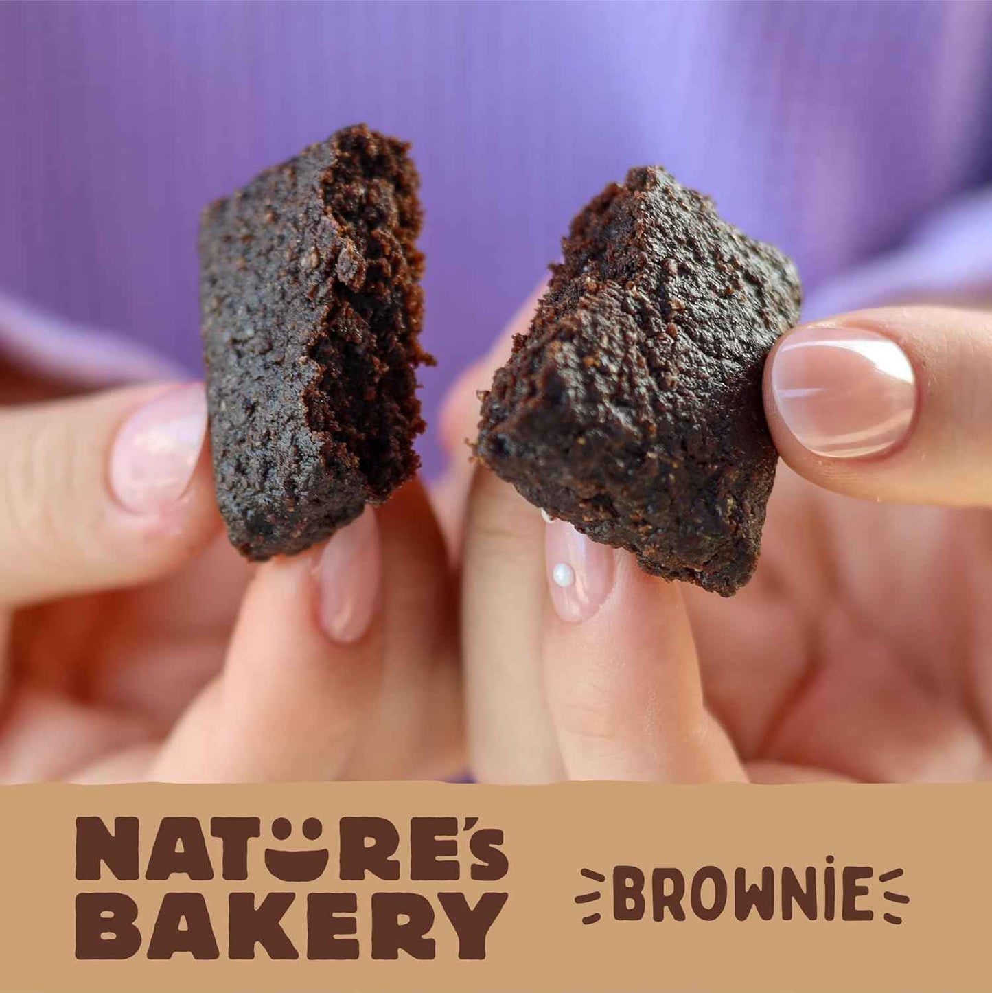 Nature’s Bakery Double Chocolate Brownie Bars, Whole Grains, Dates, and Cocoa, Plant Based, Dairy-Free, Snack Bar