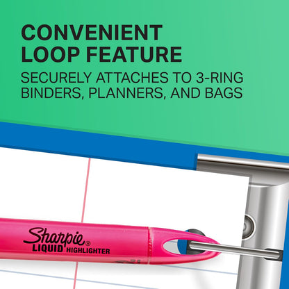 Sharpie_Liquid_Highlighters,_Chisel_Tip,_5_Count_-_Office,_Classroom,_Desk,_School_Supplies