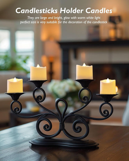 Homemory_12Pack_400+Hour_Remote_Control_Flameless_Candles,_2/4/6/8H_Timer_Led_Votive_Candles,_Battery_Operated_Tea_Lights_for_Wedding_Table_Centerpiece,_Holidays,_Halloween_Pumpkins,_Christmas_Decor