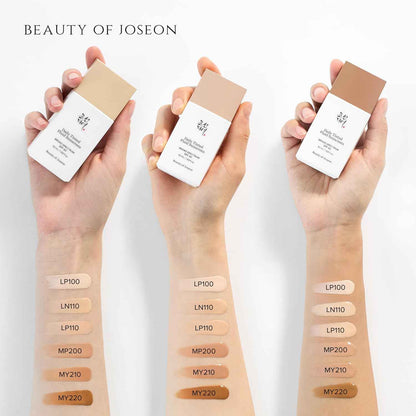 Beauty of Joseon Daily Tinted Fluid Sunscreen 12 Shades for Face Moisturizing Broad Spectrum SPF 40 Korean Skincare 50ml, 1.69 fl.oz #LN110 | 12 Shades, for Face, Moisturizing, Broad Spectrum, Korean Skincare