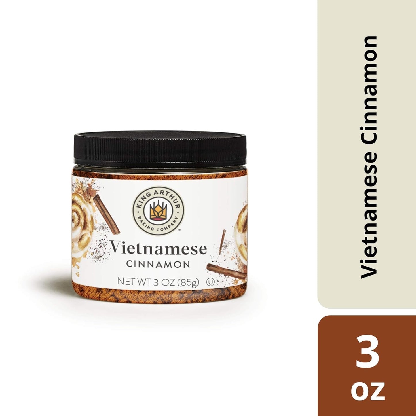 King_Arthur_Flour,_Vietnamese_Cinnamon,_Certified_Kosher,_Nut-Free,_3_Ounces