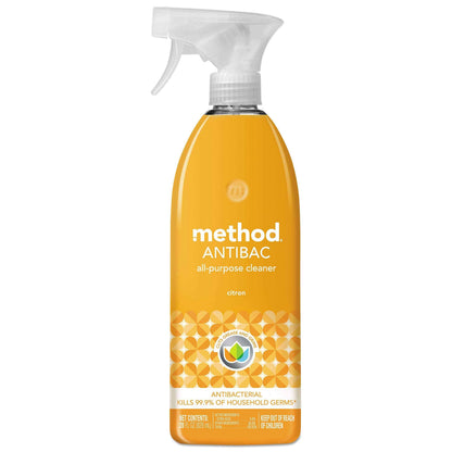 Method Antibacterial All-Purpose Cleaner Spray, Kills 99.9% of Household Germs, 28 Fl Oz