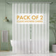 Frosted - 72"W x 96"L (Pack of 2)
