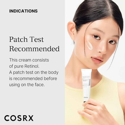COSRX Retinol 0.3% Cream, 0.67 Oz, Anti-aging Eye & Neck Cream with Retinoid Treatment to Firm Skin, Reduce Wrinkles, Fine Lines, Signs of Aging, Gentle Daily Korean Skin Care